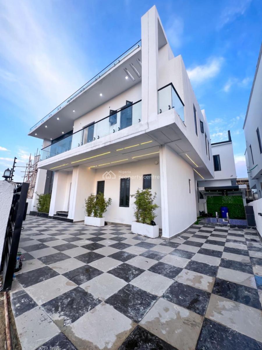 5 Bedroom Fully Detached Duplex with Bq, Lekki Palm, Ajah, Lagos, Detached Duplex for Sale