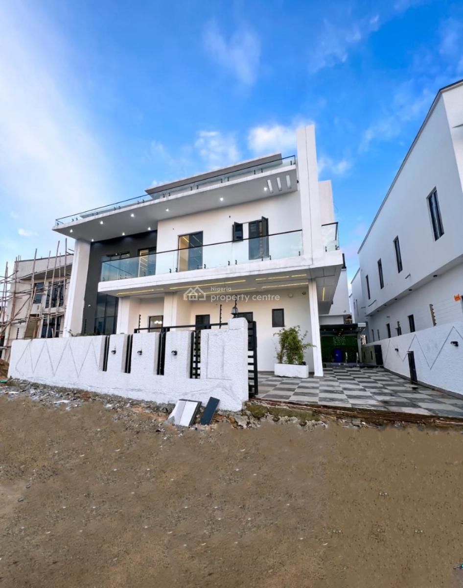 5 Bedroom Fully Detached Duplex with Bq, Lekki Palm, Ajah, Lagos, Detached Duplex for Sale