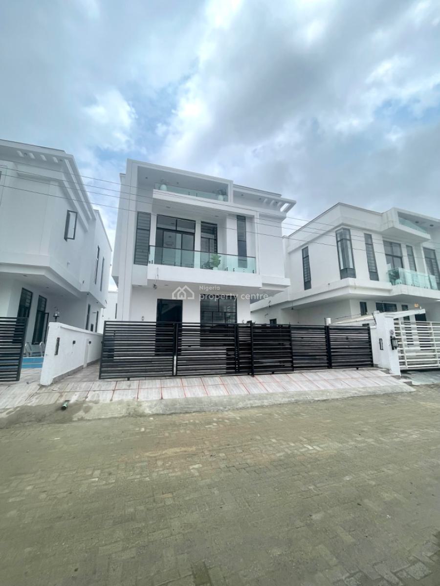 4 Bedroom Detached Duplex with a Swimming Pool & Bq, Lekki Palm City, Ajah, Lagos, Detached Duplex for Sale