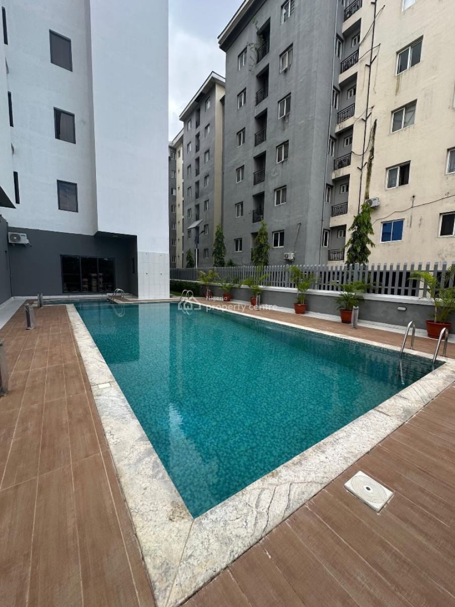 Beautifully 2 Bedroom Apartment with Swimming Pool & Elevator, Ikate, Lekki, Lagos, Flat / Apartment for Rent