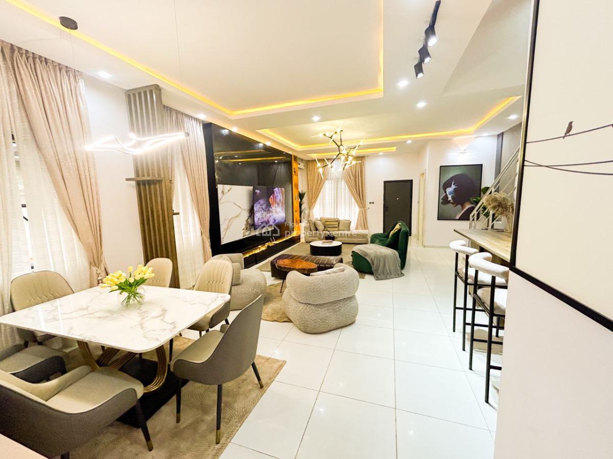 Furnished 4 Bedroom Terrace Duplex, Ikate Elegushi, Lekki, Lagos, Terraced Duplex Short Let