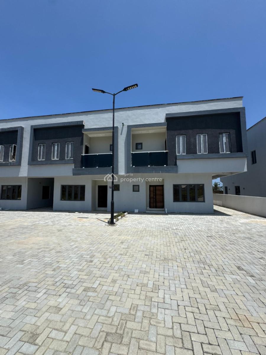 Well Built 3 Bedroom Terrace Duplex with Bq  Pool and Kids Play Area, Ajah, Lagos, Terraced Duplex for Sale