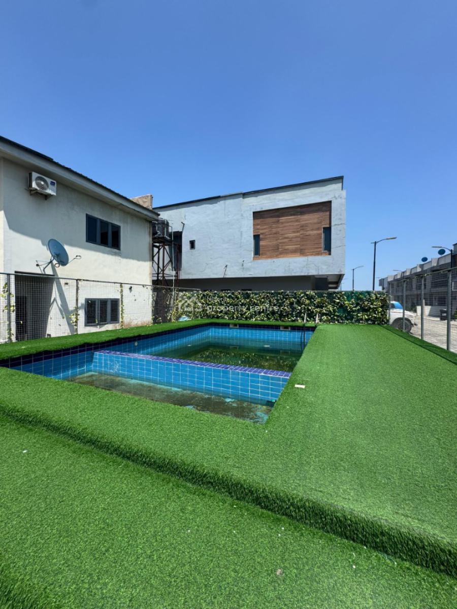 Well Built 3 Bedroom Terrace Duplex with Bq  Pool and Kids Play Area, Ajah, Lagos, Terraced Duplex for Sale