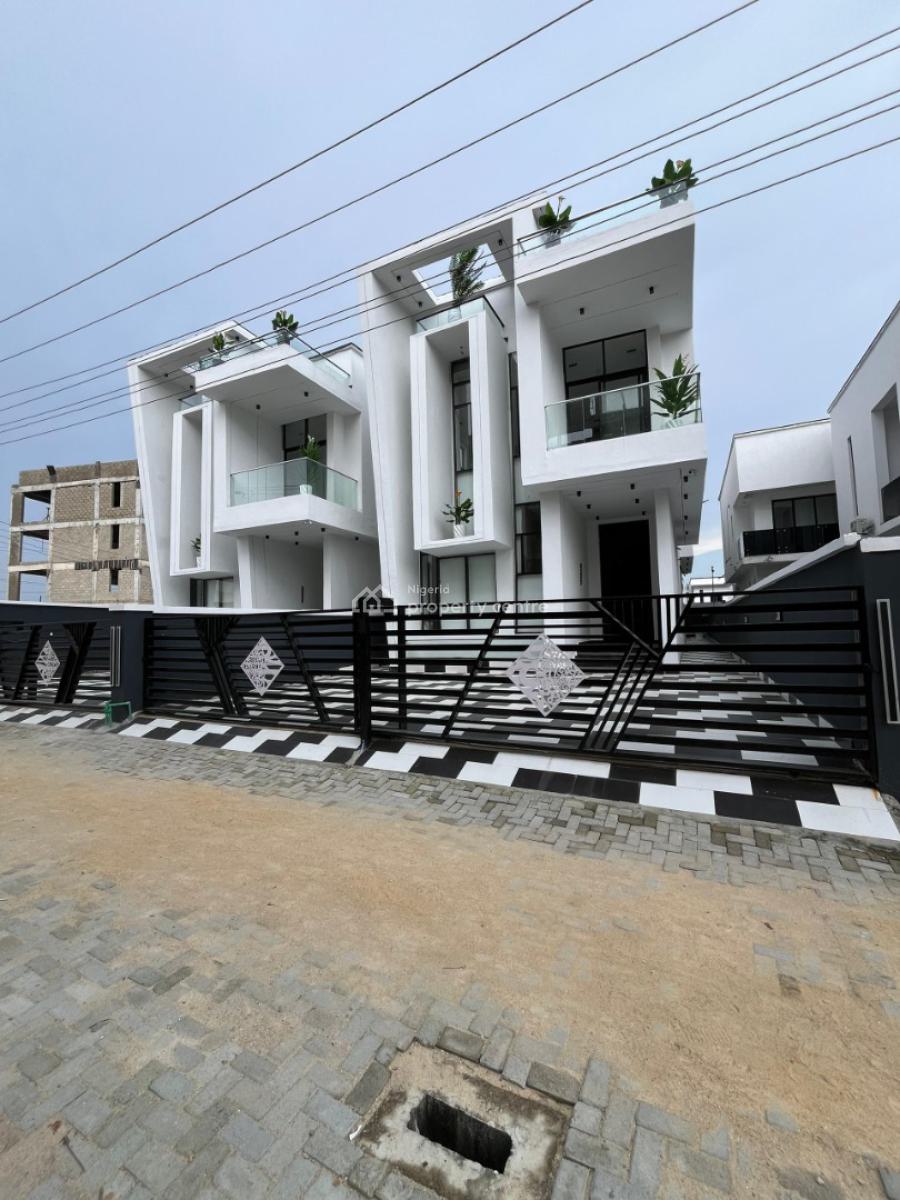 5 Bedrooms Fully Detached Duplex Chevron, Chevron, Lekki, Lagos, Detached Duplex for Sale