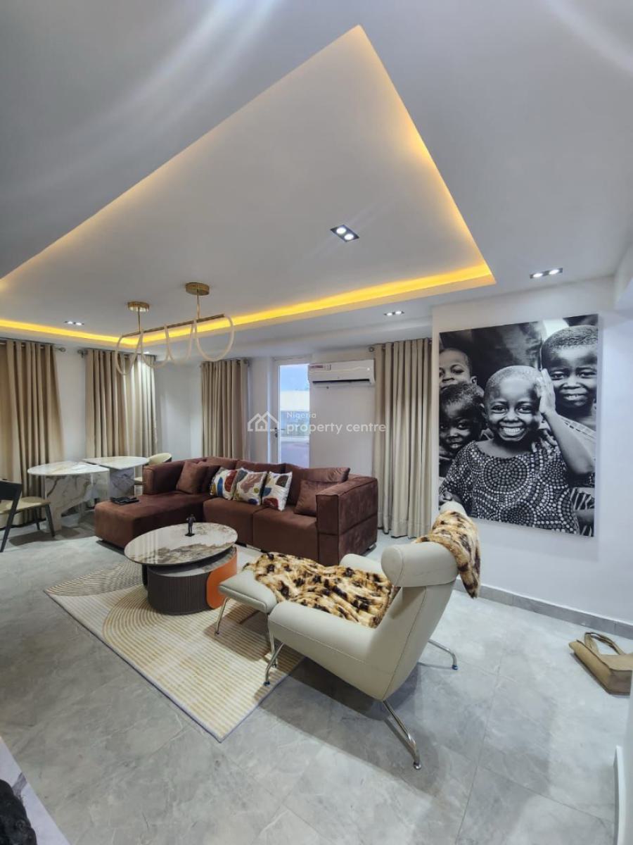 a Tasteful Furnished Apartment with All Important Amenities and 24 Hou, Lekki Phase 1, Lekki, Lagos, Flat / Apartment Short Let
