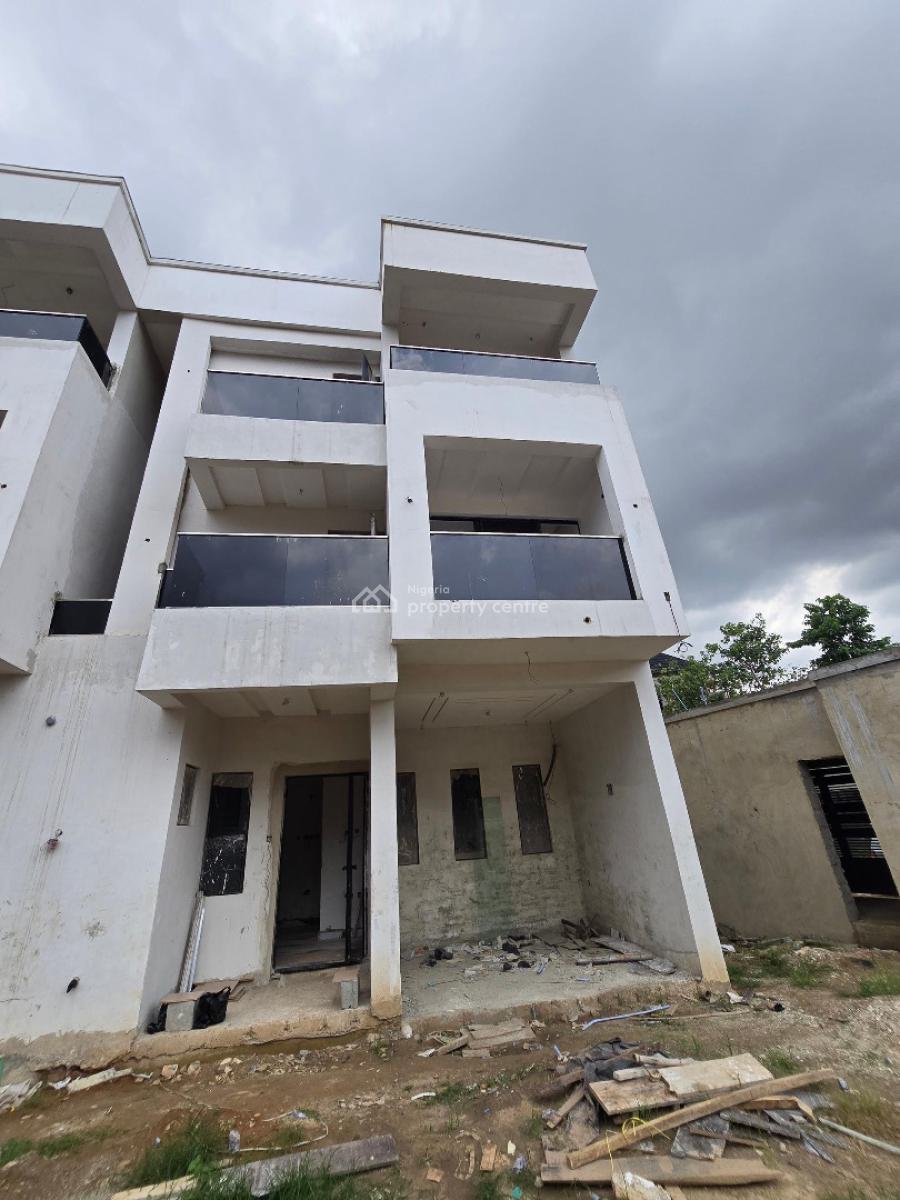 Neatly Built 4 Bedroom Terraced Duplex + Bq & Cinema Room, Ikeja, Lagos, Terraced Duplex for Sale