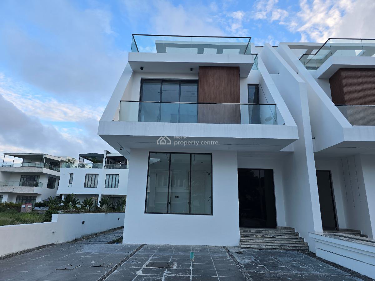 Luxurious 5 Bedroom Semi-detached Duplex with Cinema, Elevator & Sw. P, Cowrie Creek Estate, Lekki, Lagos, Detached Duplex for Sale