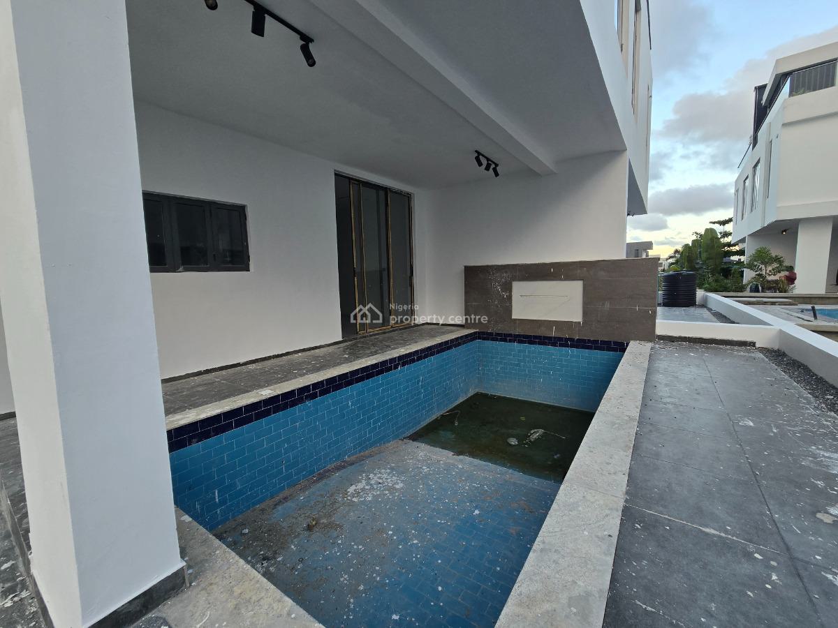 Luxurious 5 Bedroom Semi-detached Duplex with Cinema, Elevator & Sw. P, Cowrie Creek Estate, Lekki, Lagos, Detached Duplex for Sale