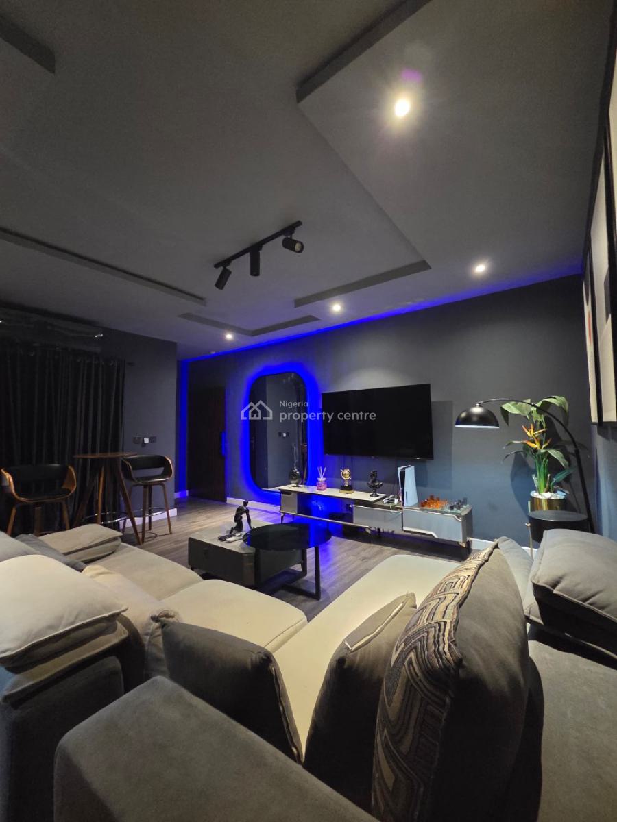Lovely 2 Bedroom Dark Room Available for Short Stay and Long Stay Book, Lekki Phase 1, Lekki, Lagos, Detached Duplex Short Let