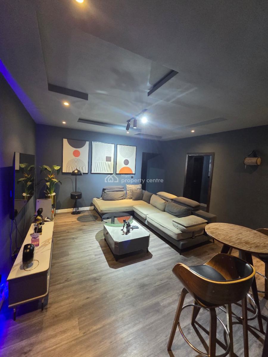 Lovely 2 Bedroom Dark Room Available for Short Stay and Long Stay Book, Lekki Phase 1, Lekki, Lagos, Detached Duplex Short Let