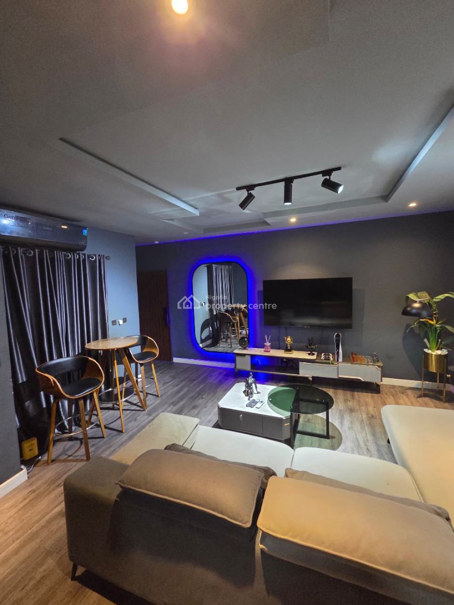 Lovely 2 Bedroom Dark Room Available for Short Stay and Long Stay Book, Lekki Phase 1, Lekki, Lagos, Detached Duplex Short Let