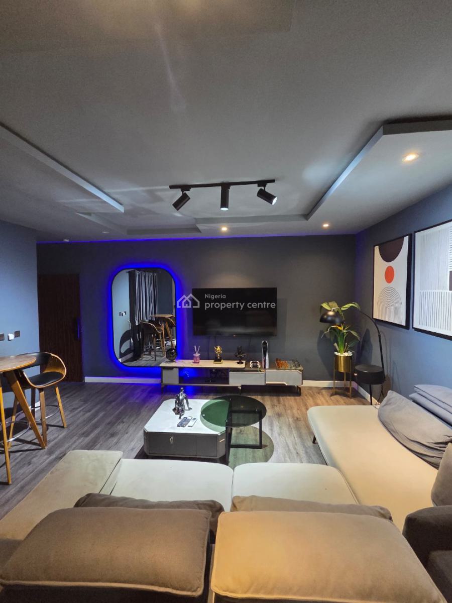 Lovely 2 Bedroom Dark Room Available for Short Stay and Long Stay Book, Lekki Phase 1, Lekki, Lagos, Detached Duplex Short Let