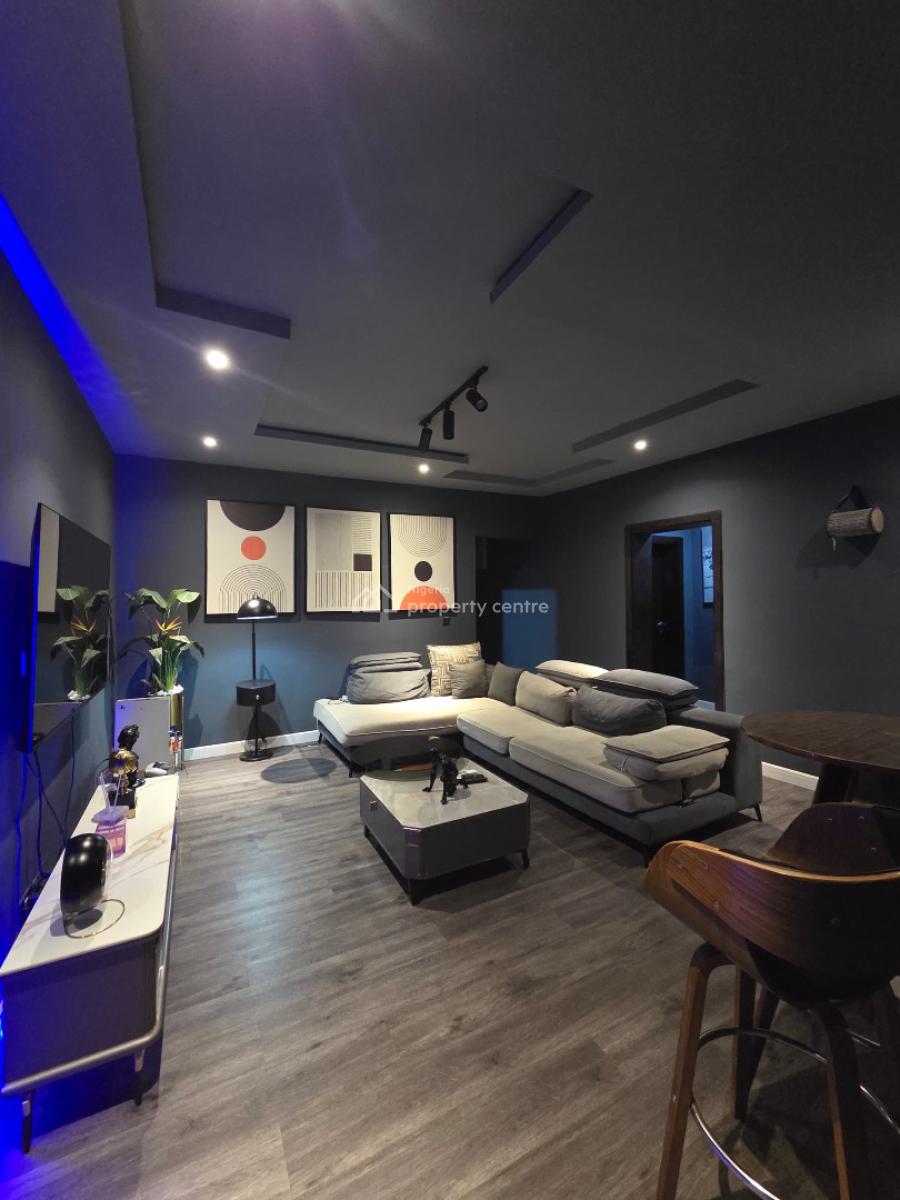 Lovely 2 Bedroom Dark Room Available for Short Stay and Long Stay Book, Lekki Phase 1, Lekki, Lagos, Detached Duplex Short Let