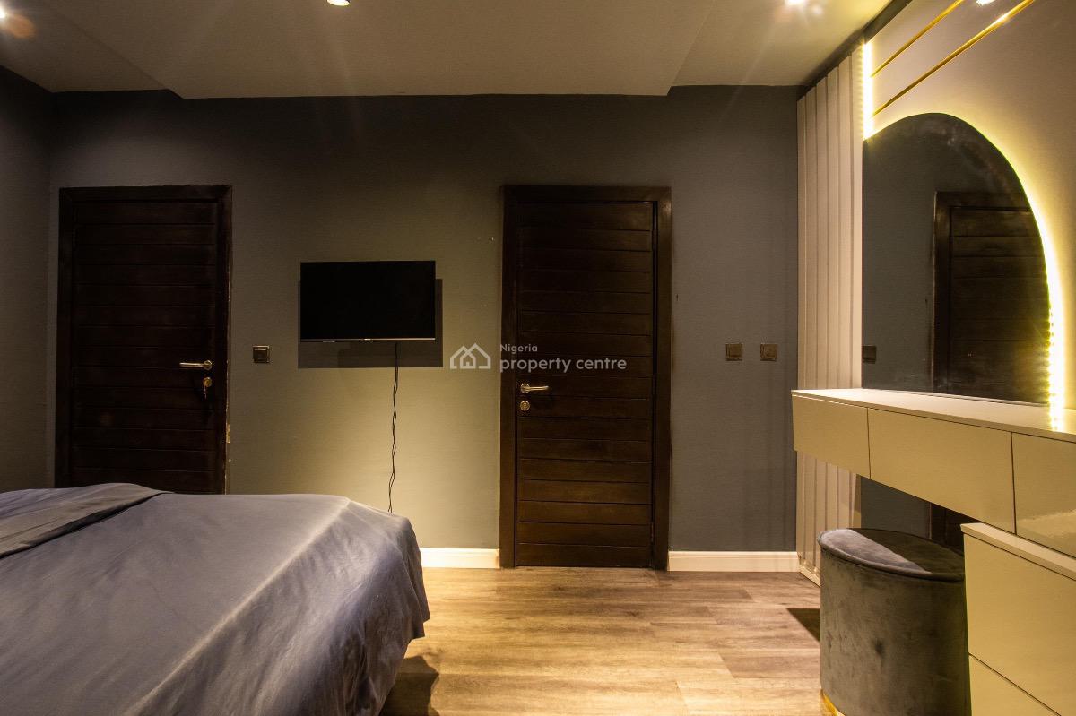 Lovely 2 Bedroom Dark Room Available for Short Stay and Long Stay Book, Lekki Phase 1, Lekki, Lagos, Detached Duplex Short Let