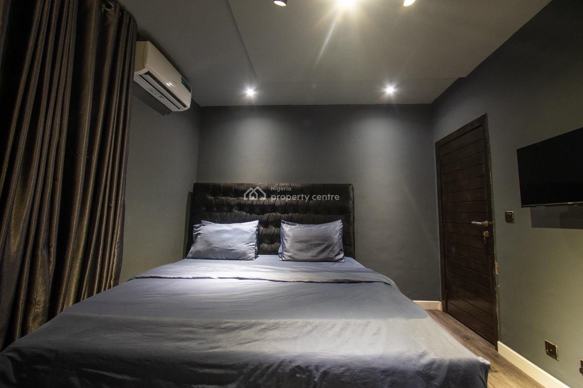 Lovely 2 Bedroom Dark Room Available for Short Stay and Long Stay Book, Lekki Phase 1, Lekki, Lagos, Detached Duplex Short Let