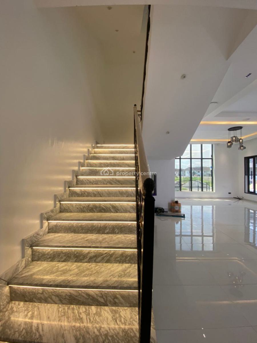 5 Bedrooms Fully Detached Duplex with Swimming Pool, Cinema, and Bq, Pinnock Beach Estate, Osapa, Lekki, Lagos, Detached Duplex for Sale