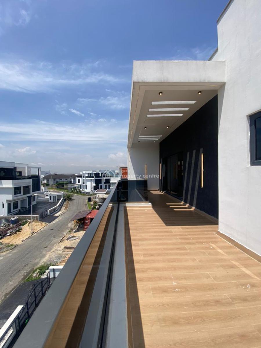 5 Bedrooms Fully Detached Duplex with Swimming Pool, Cinema, and Bq, Pinnock Beach Estate, Osapa, Lekki, Lagos, Detached Duplex for Sale