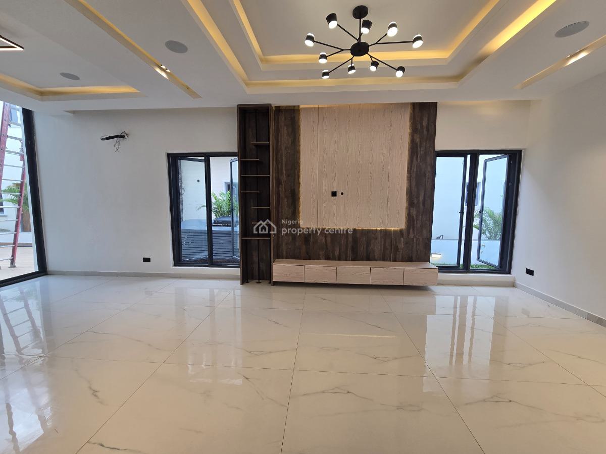 Tastefully Finished 5 Bedroom Semi-detached Duplex with Cinema & Swimming Pool, Cowrie Creek Estate, Ikate, Lekki, Lagos, Semi-detached Duplex for Sale