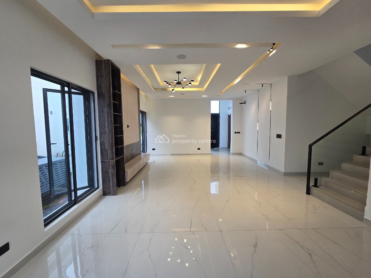 Tastefully Finished 5 Bedroom Semi-detached Duplex with Cinema & Swimming Pool, Cowrie Creek Estate, Ikate, Lekki, Lagos, Semi-detached Duplex for Sale