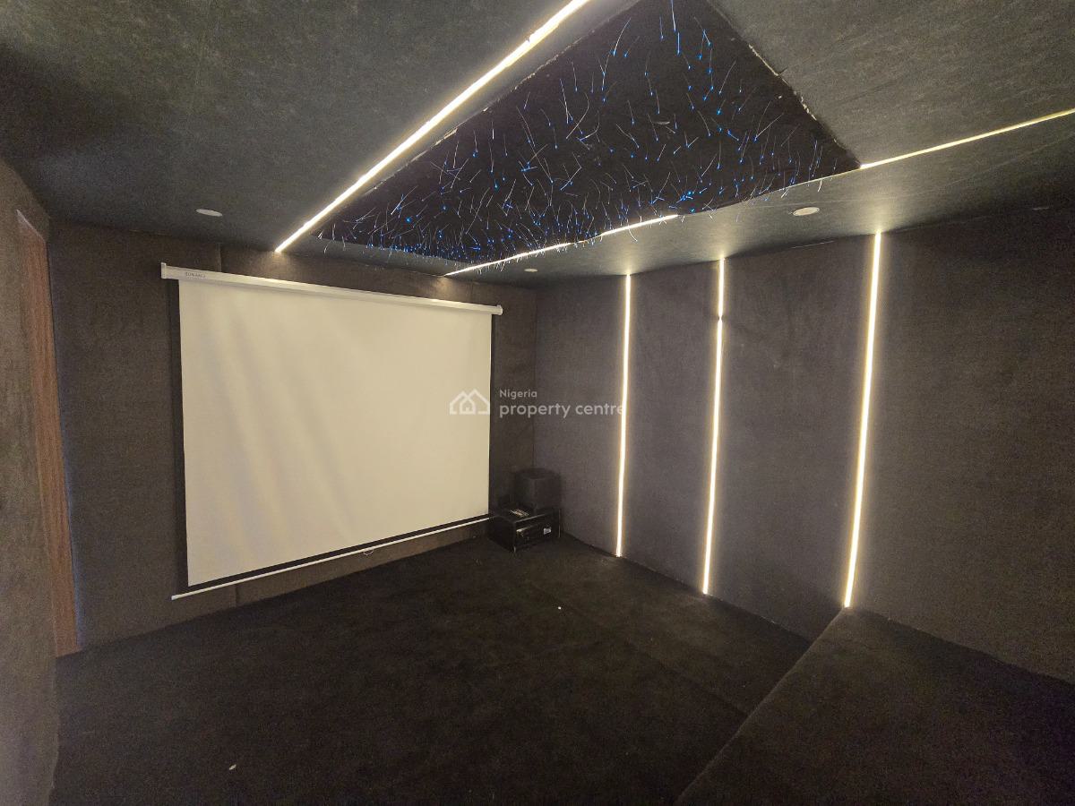 Tastefully Finished 5 Bedroom Semi-detached Duplex with Cinema & Swimming Pool, Cowrie Creek Estate, Ikate, Lekki, Lagos, Semi-detached Duplex for Sale