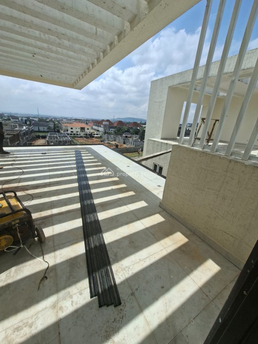 a Newly Built 5 Bedroom Terrace Duplex with Bq, Katampe Extension, Katampe, Abuja, Terraced Duplex for Sale