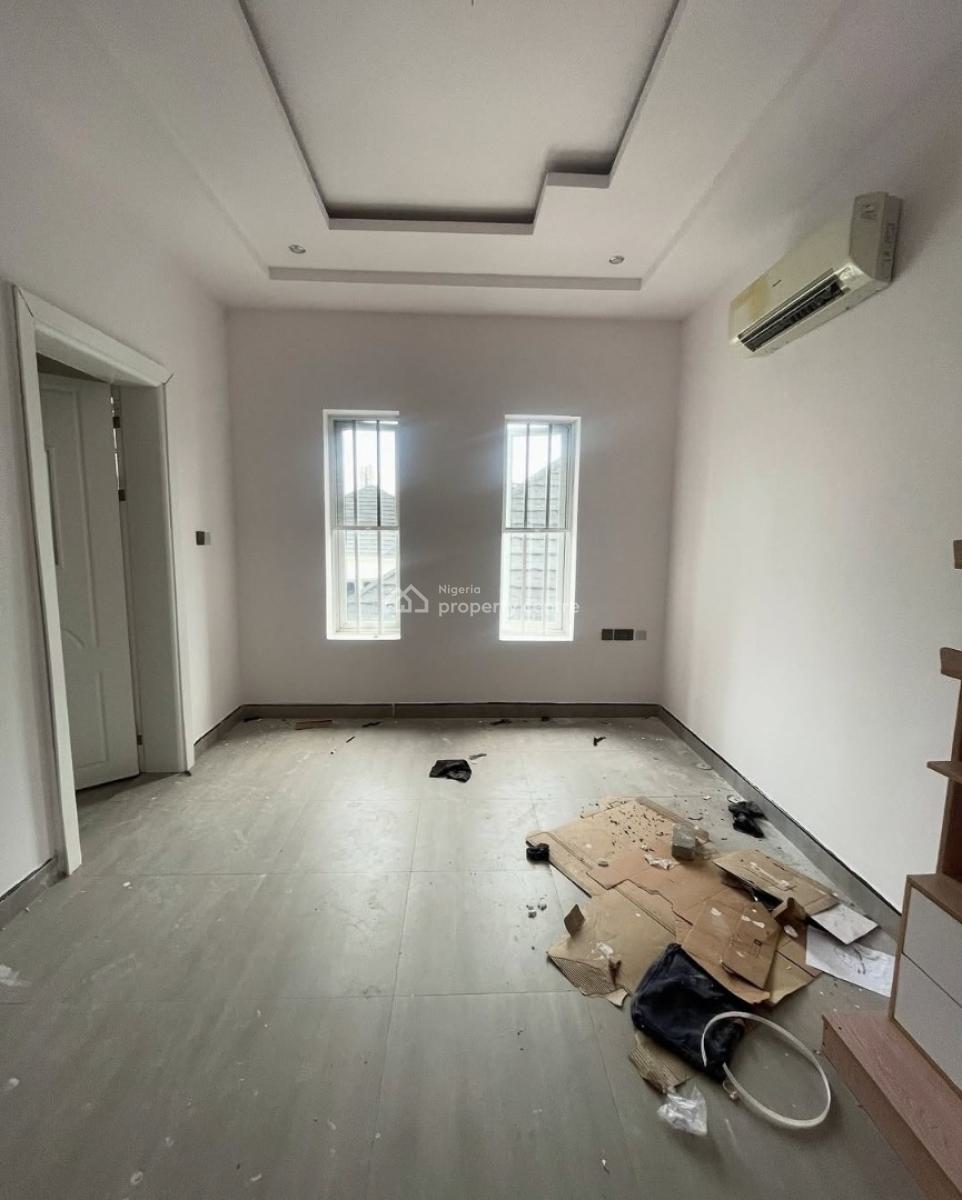 Serviced 5 Bedroom En-suite Townhouse with Fitted Kitchen, Cooker, Hea, Ikate Elegushi, Lekki, Lagos, Terraced Duplex for Rent
