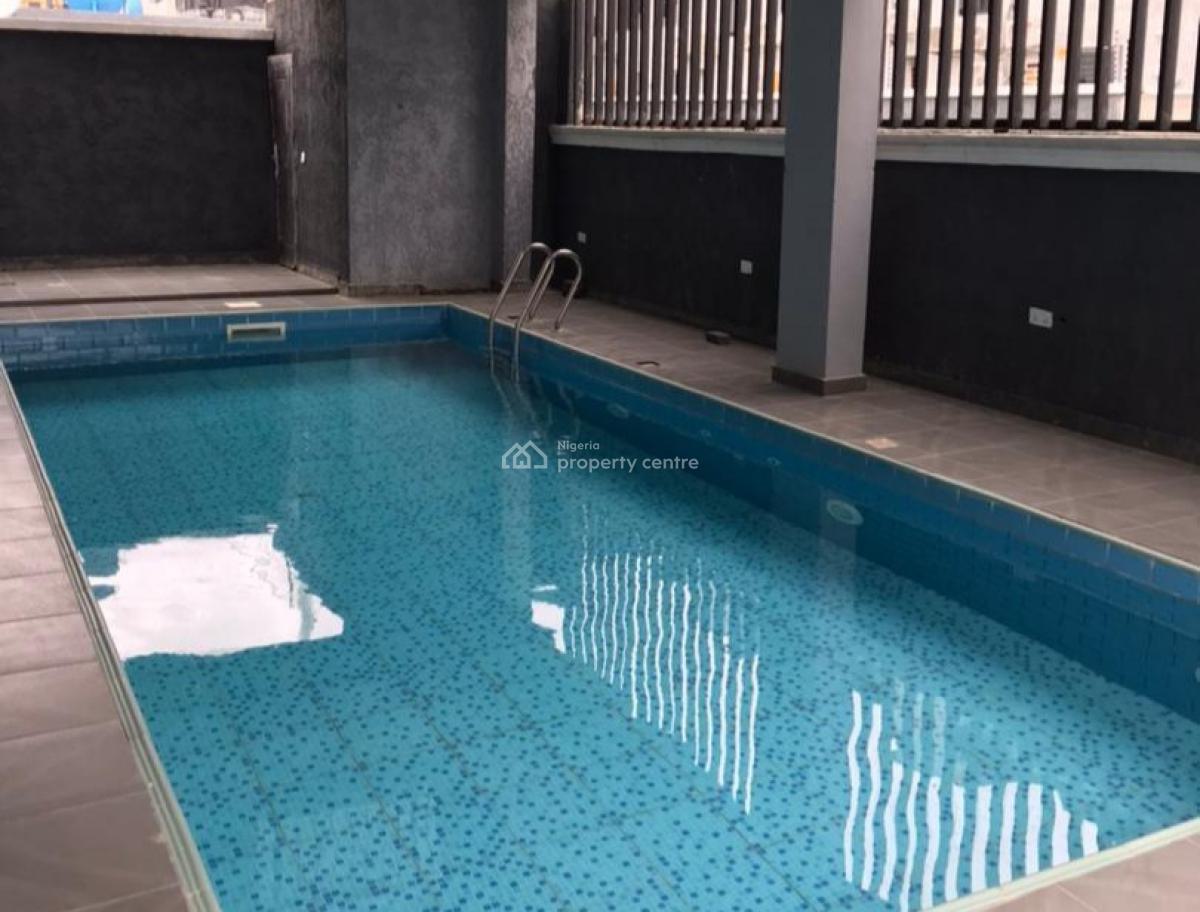 Serviced 5 Bedroom En-suite Townhouse with Fitted Kitchen, Cooker, Hea, Ikate Elegushi, Lekki, Lagos, Terraced Duplex for Rent