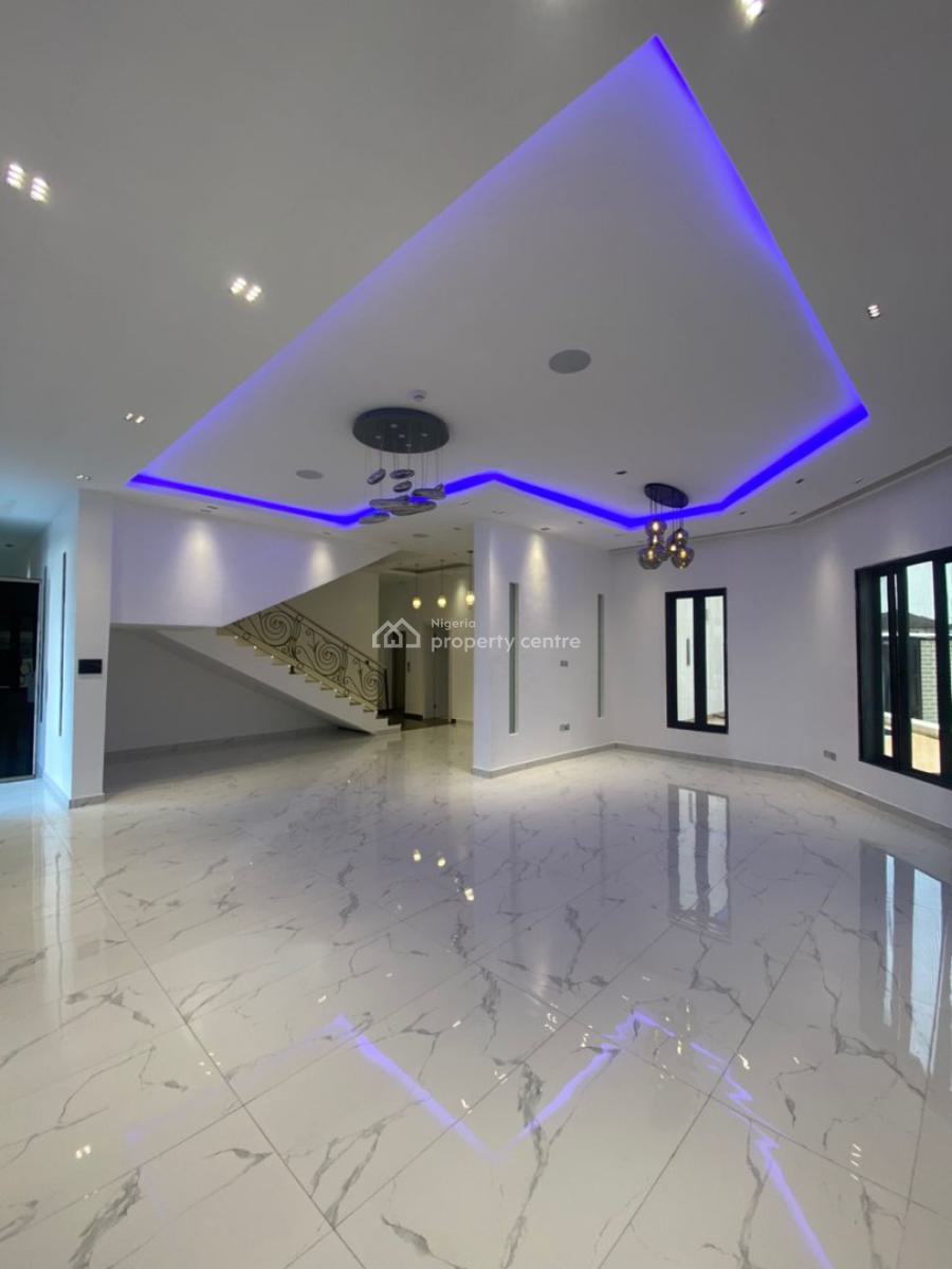 5 Bedroom Fully Detached Duplex with Elevator, Swimming Pool, Cinema, Pinnock Beach Estate, Osapa, Lekki, Lagos, Detached Duplex for Sale