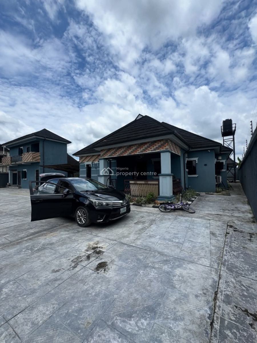 Specious 3 Bedroom Fully Detached Bungalow with Bq, Cederwood Estate, Sars Road, Port Harcourt, Rivers, Detached Bungalow for Sale