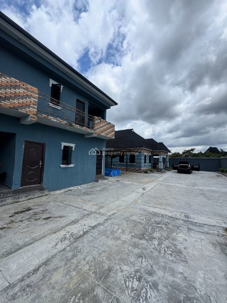 Specious 3 Bedroom Fully Detached Bungalow with Bq, Cederwood Estate, Sars Road, Port Harcourt, Rivers, Detached Bungalow for Sale