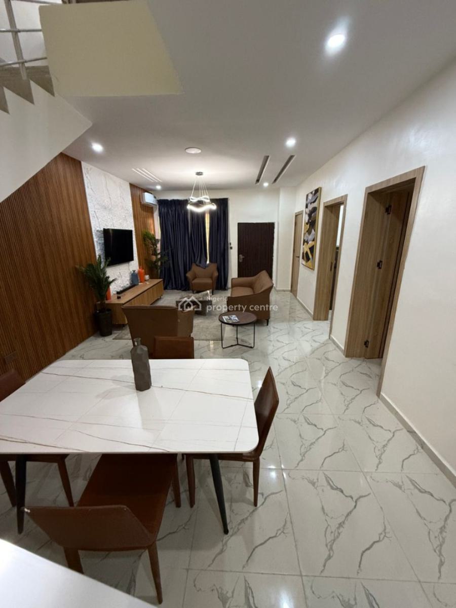 Lovely Built 3 Bedroom Terrace Duplex Within a Serene Estate, Lagos Business School, Sangotedo, Ajah, Lagos, Terraced Duplex for Sale