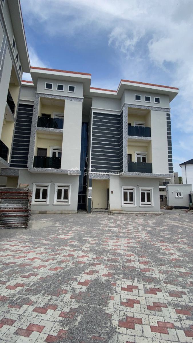 Luxury 4 Bedroom Terrace Duplex + Bq, Guzape District, Abuja, Terraced Duplex for Sale