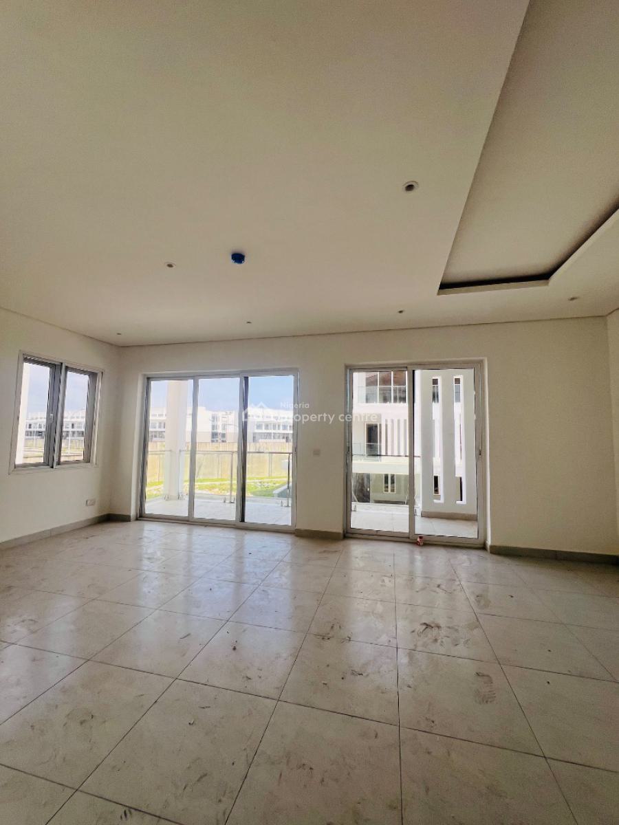 5 Bedroom Semi Detached Duplex with a Bq in an Estate with 24hrs Light, Twin Lake Estate, Chevron, Igbo Efon, Lekki, Lagos, Semi-detached Duplex for Rent
