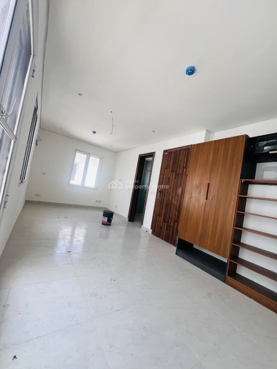 5 Bedroom Semi Detached Duplex with a Bq in an Estate with 24hrs Light, Twin Lake Estate, Chevron, Igbo Efon, Lekki, Lagos, Semi-detached Duplex for Rent
