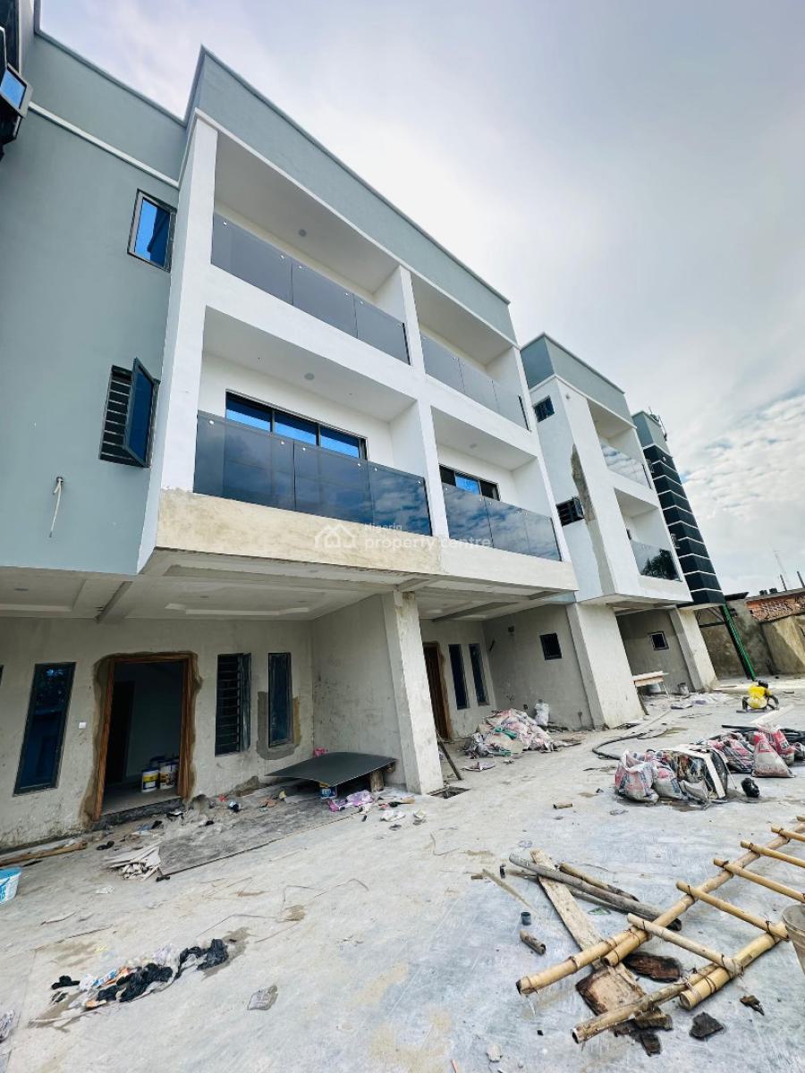 Newly Built 4 Bedroom Terrace Duplex in Serene Environment, Ikeja, Lagos, Terraced Duplex for Sale