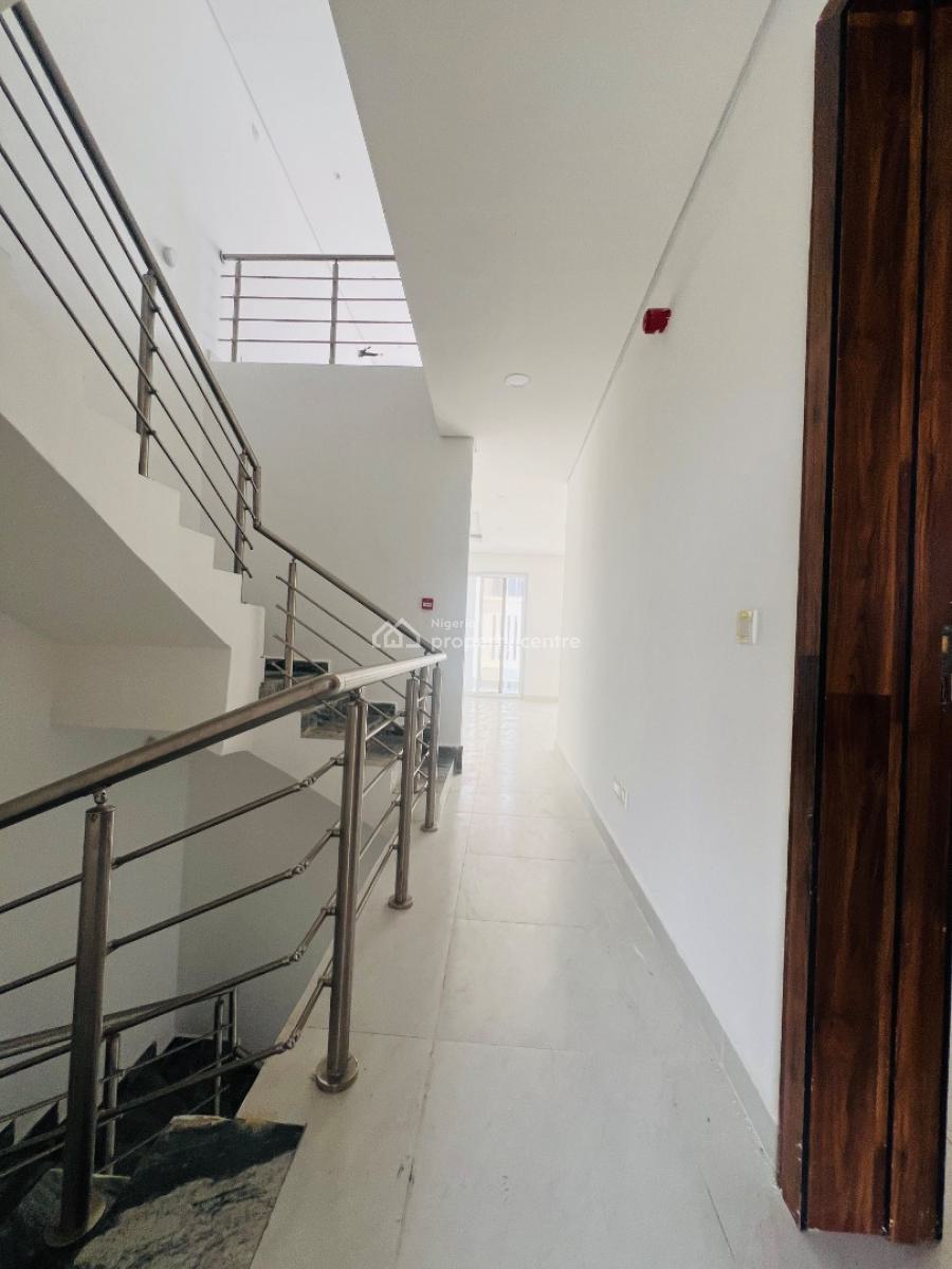 5 Bedroom Semi Detached Duplex with a Bq in an Estate with 24hrs Light, Twin Lake Estate, Beside Lekki Conservation, Chevron, Igbo Efon, Lekki, Lagos, Semi-detached Duplex for Rent