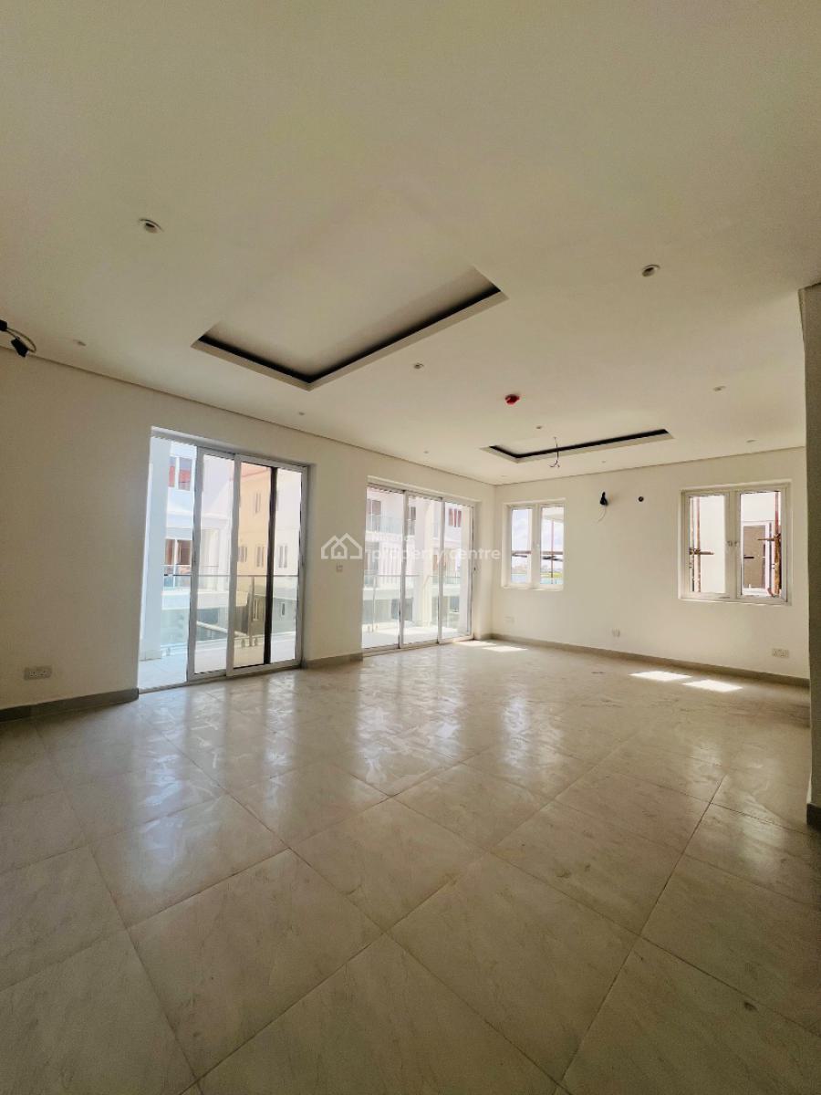 5 Bedroom Semi Detached Duplex with a Bq in an Estate with 24hrs Light, Twin Lake Estate, Beside Lekki Conservation, Chevron, Igbo Efon, Lekki, Lagos, Semi-detached Duplex for Rent