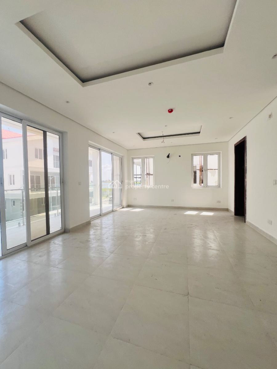 5 Bedroom Semi Detached Duplex with a Bq in an Estate with 24hrs Light, Twin Lake Estate, Beside Lekki Conservation, Chevron, Igbo Efon, Lekki, Lagos, Semi-detached Duplex for Rent