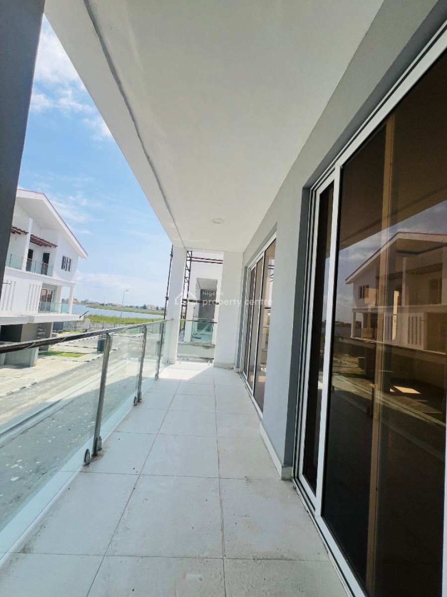 5 Bedroom Semi Detached Duplex with a Bq in an Estate with 24hrs Light, Twin Lake Estate, Beside Lekki Conservation, Chevron, Igbo Efon, Lekki, Lagos, Semi-detached Duplex for Rent