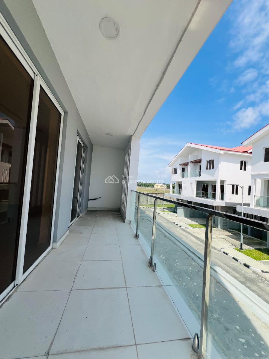 5 Bedroom Semi Detached Duplex with a Bq in an Estate with 24hrs Light, Twin Lake Estate, Beside Lekki Conservation, Chevron, Igbo Efon, Lekki, Lagos, Semi-detached Duplex for Rent