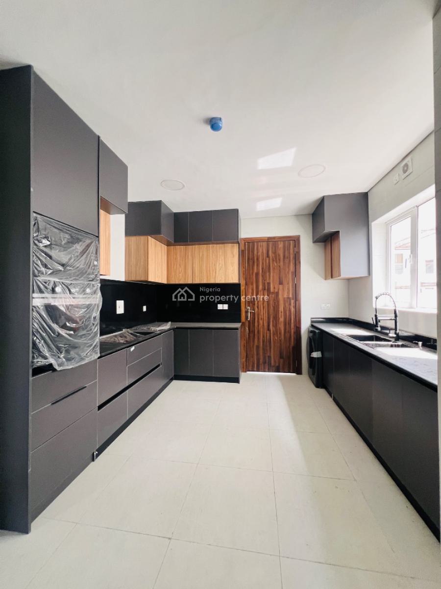 5 Bedroom Semi Detached Duplex with a Bq in an Estate with 24hrs Light, Twin Lake Estate, Beside Lekki Conservation, Chevron, Igbo Efon, Lekki, Lagos, Semi-detached Duplex for Rent