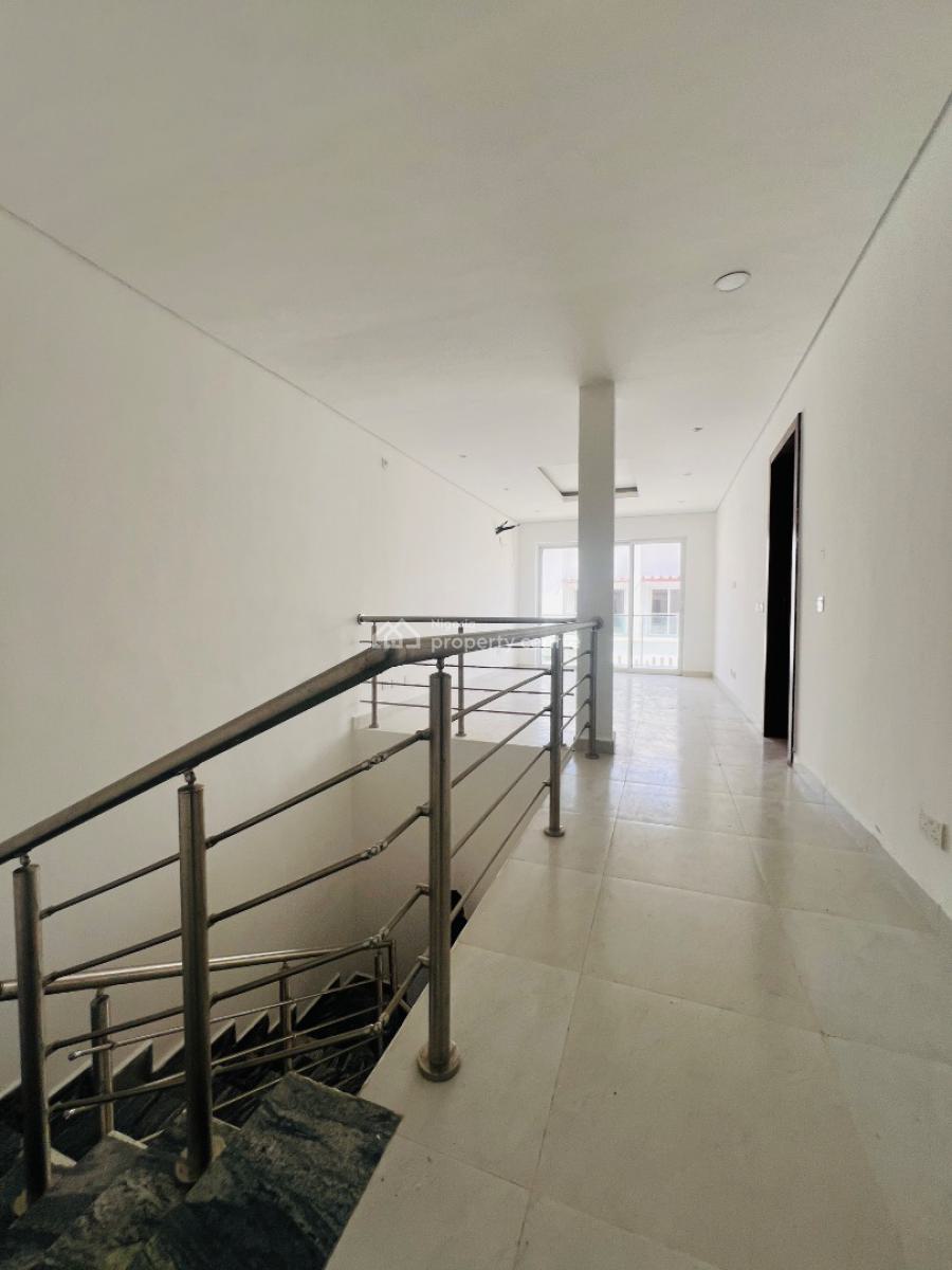 5 Bedroom Semi Detached Duplex with a Bq in an Estate with 24hrs Light, Twin Lake Estate, Beside Lekki Conservation, Chevron, Igbo Efon, Lekki, Lagos, Semi-detached Duplex for Rent