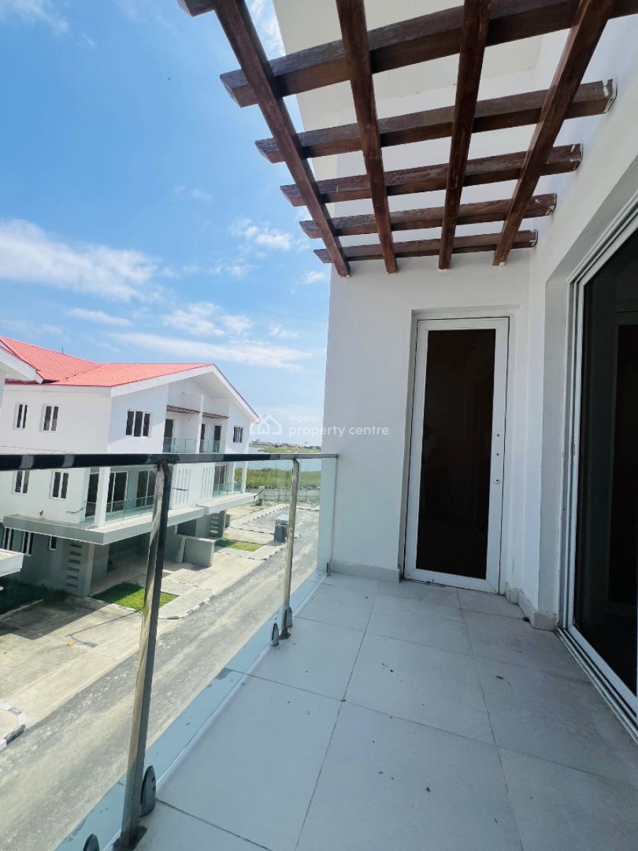 5 Bedroom Semi Detached Duplex with a Bq in an Estate with 24hrs Light, Twin Lake Estate, Beside Lekki Conservation, Chevron, Igbo Efon, Lekki, Lagos, Semi-detached Duplex for Rent