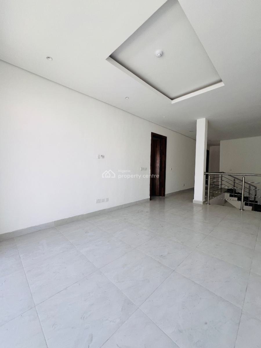 5 Bedroom Semi Detached Duplex with a Bq in an Estate with 24hrs Light, Twin Lake Estate, Beside Lekki Conservation, Chevron, Igbo Efon, Lekki, Lagos, Semi-detached Duplex for Rent