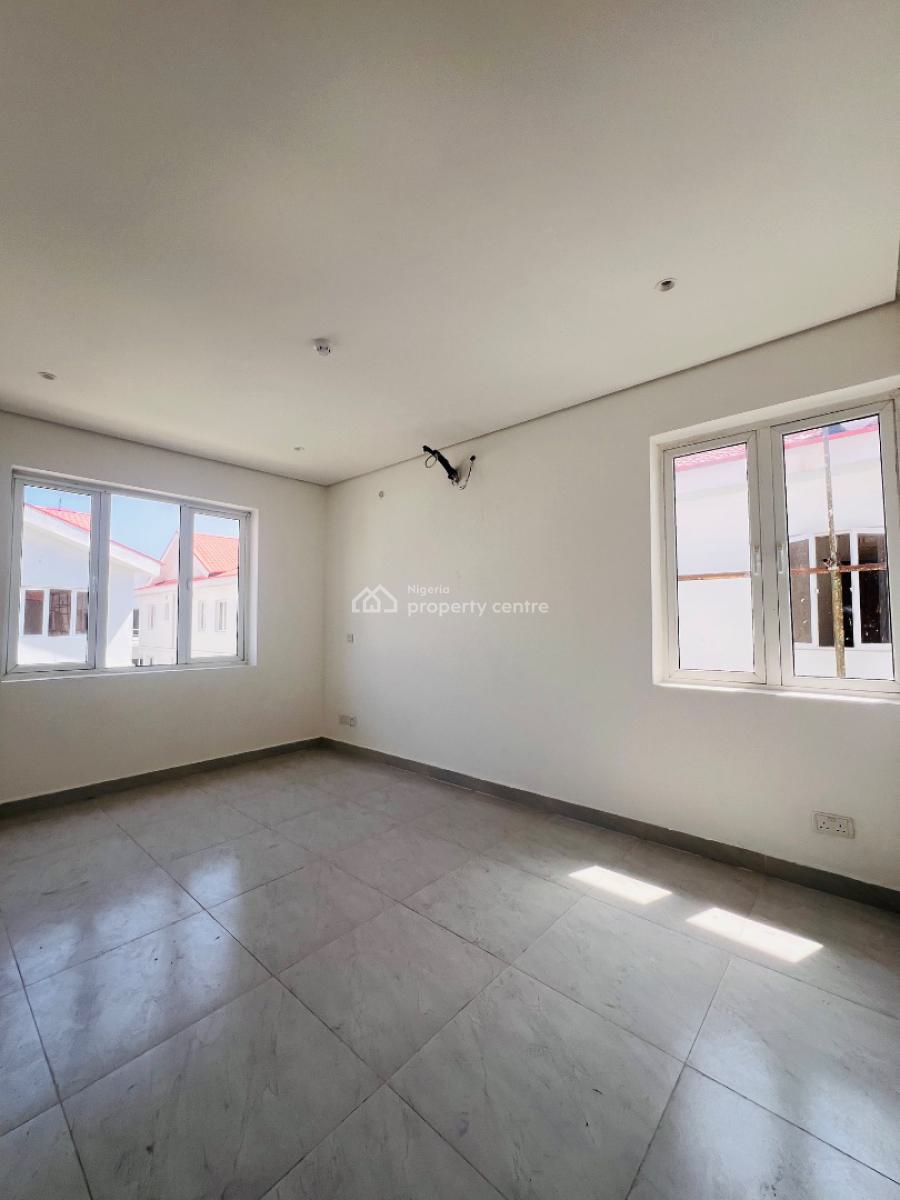 5 Bedroom Semi Detached Duplex with a Bq in an Estate with 24hrs Light, Twin Lake Estate, Beside Lekki Conservation, Chevron, Igbo Efon, Lekki, Lagos, Semi-detached Duplex for Rent