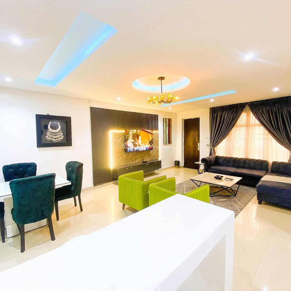 Serviced and Furnished 3-bedroom Apartment, Lekki Phase 1, Lekki, Lagos, Flat / Apartment for Rent