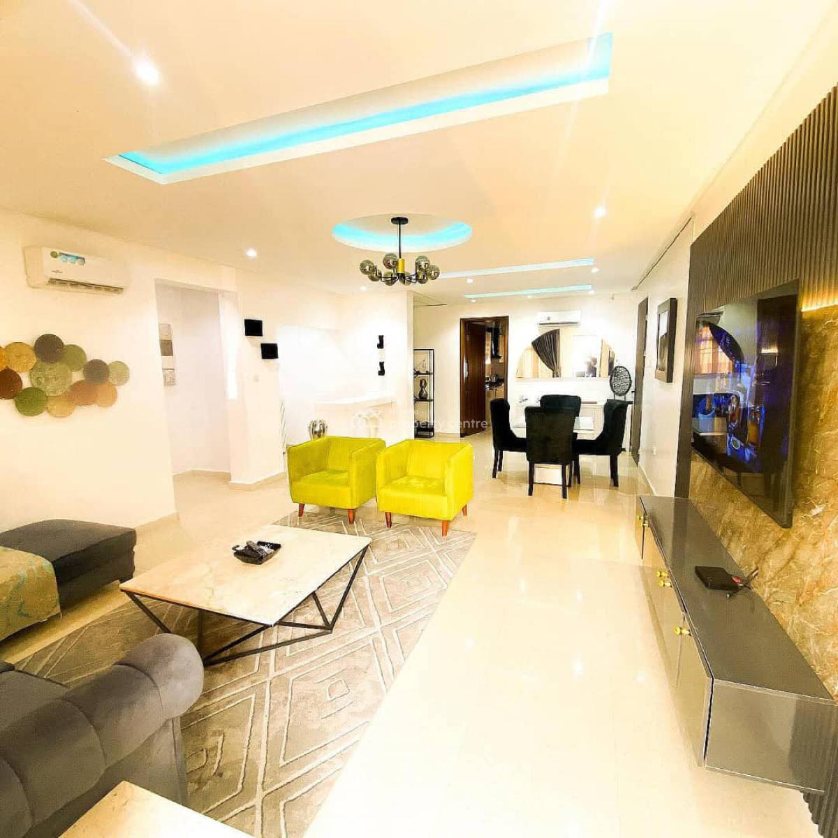 Serviced and Furnished 3-bedroom Apartment, Lekki Phase 1, Lekki, Lagos, Flat / Apartment for Rent