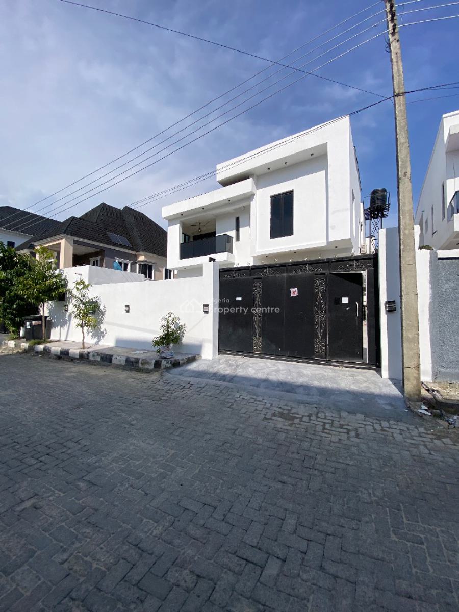 4bedroom Duplex with Bq, Gated Estate Within Blenco Supermarket, Sangotedo, Ajah, Lagos, Detached Duplex for Rent