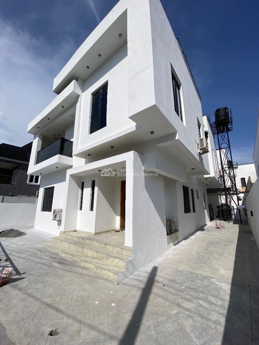 4bedroom Duplex with Bq, Gated Estate Within Blenco Supermarket, Sangotedo, Ajah, Lagos, Detached Duplex for Rent