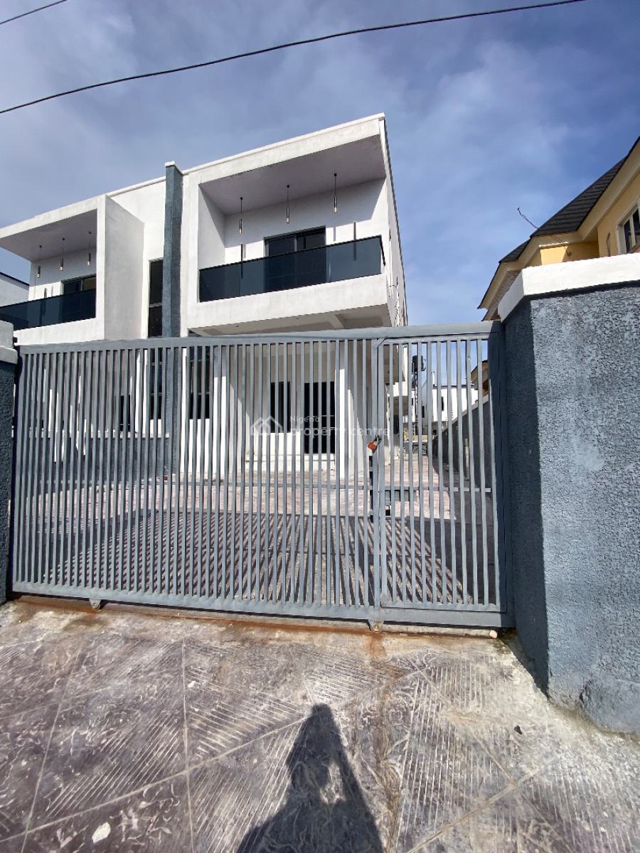 4bedroom Duplex with Bq, Gated Estate Within Blenco Supermarket, Sangotedo, Ajah, Lagos, Detached Duplex for Rent